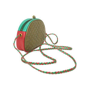 Gucci Quilted Leather Laminated Shoulder Bag